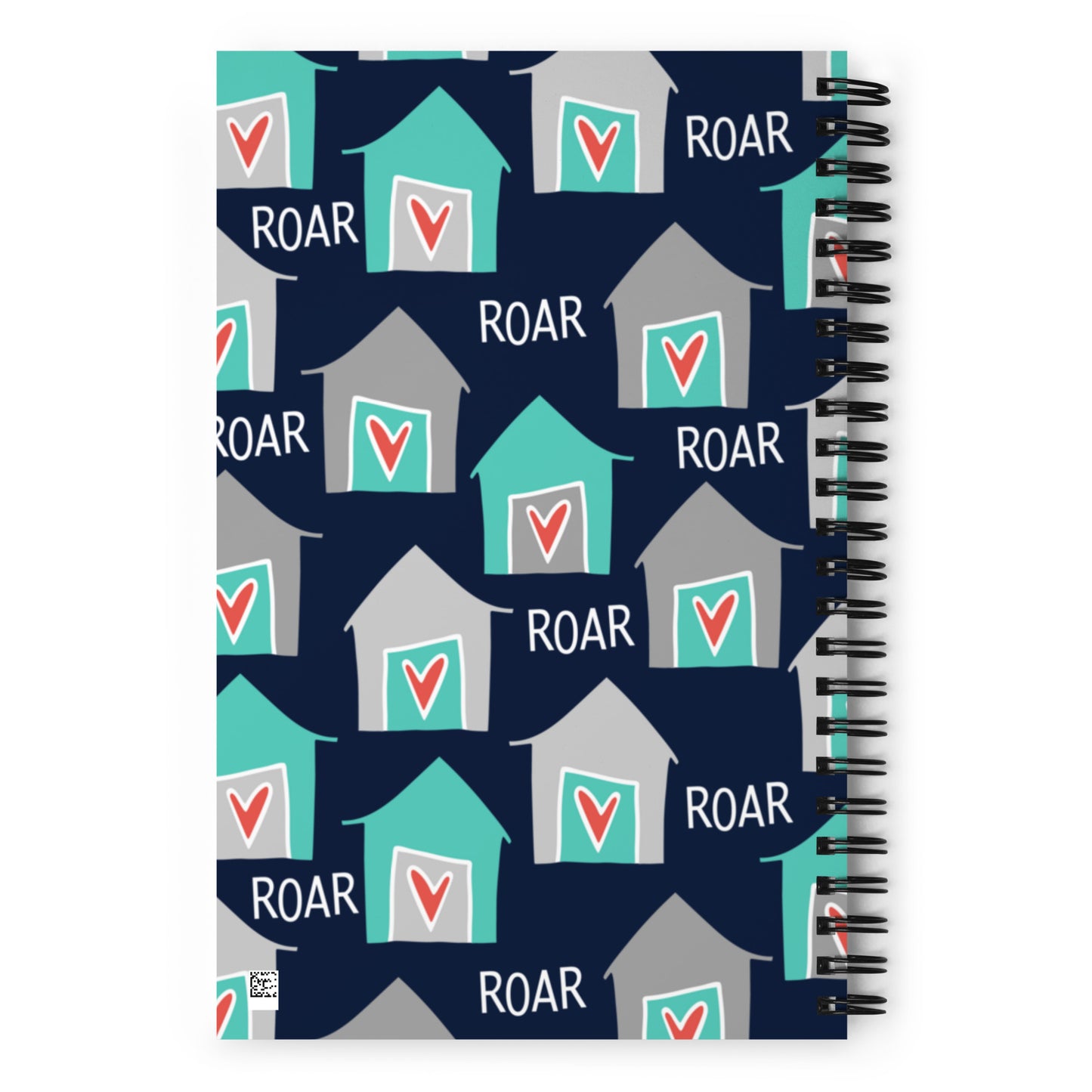 Dog house ROAR- Spiral Notebook