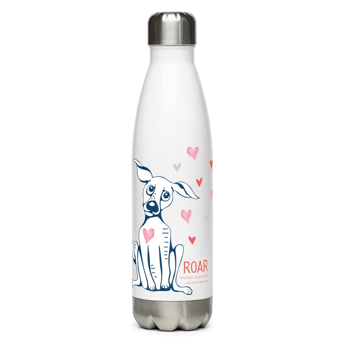 Island Dog- Stainless Steel Water Bottle