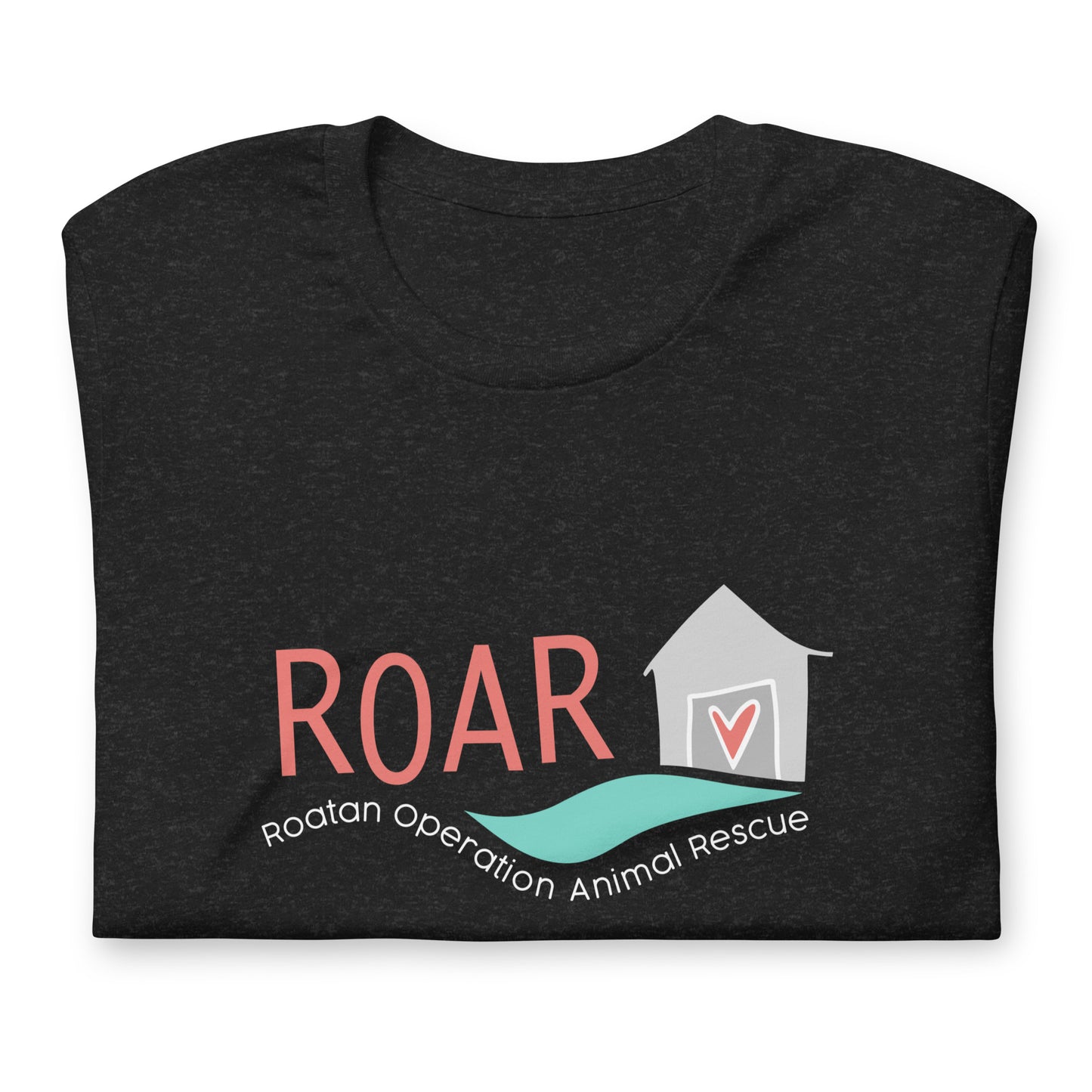 Dog House ROAR- Black Unisex Tee