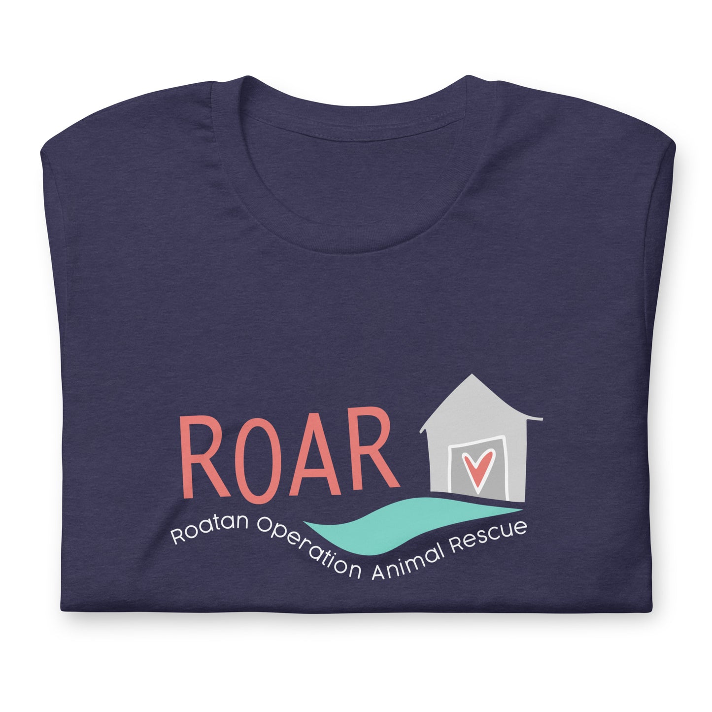 Dog House ROAR- Navy Unisex Tee