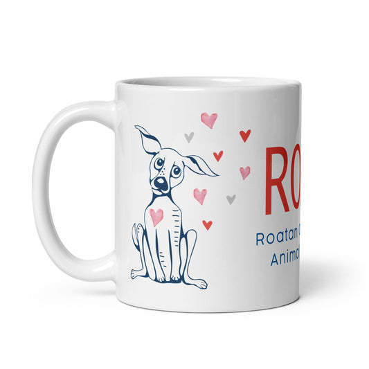 Island Dog ROAR- Glossy Mug