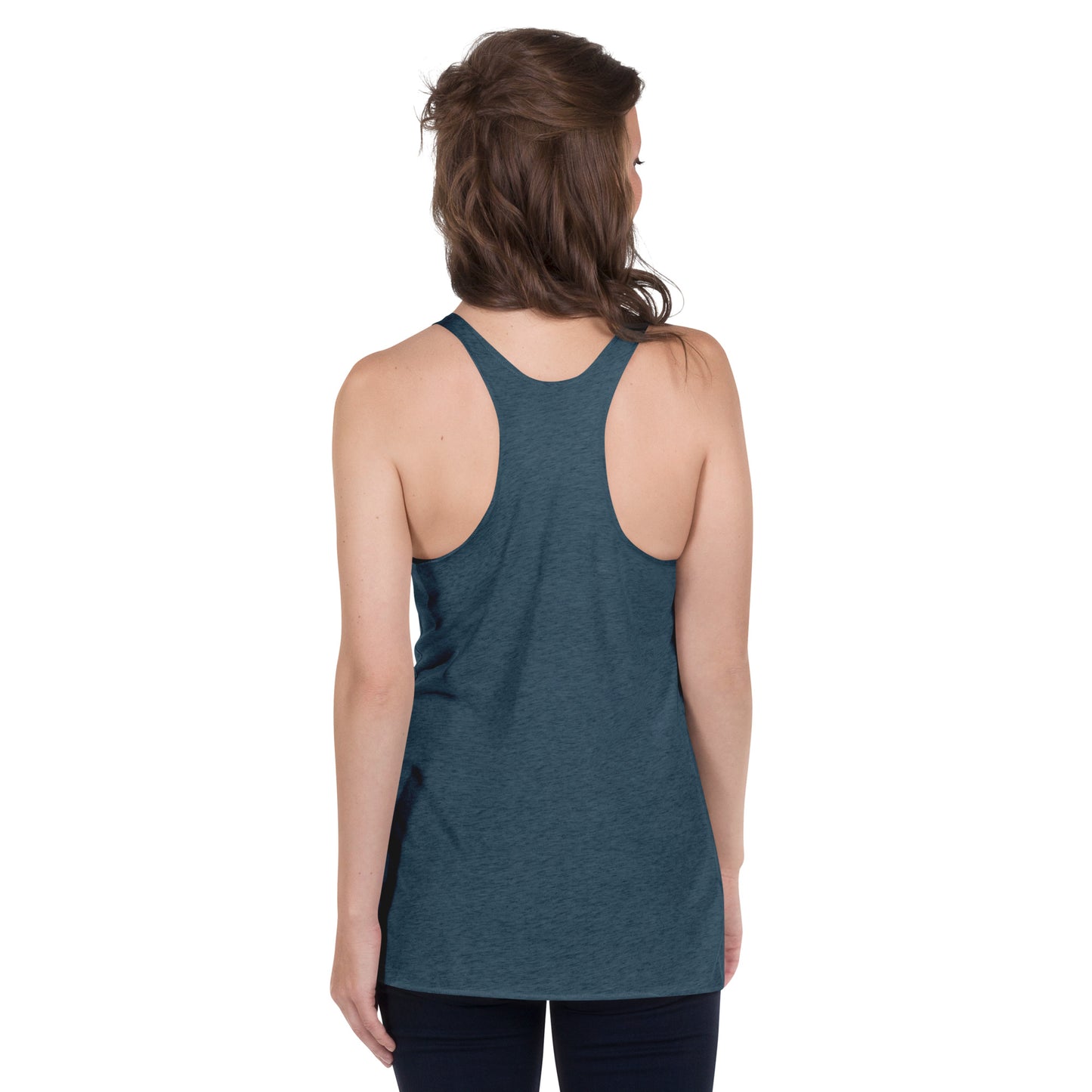 Dog House ROAR- Indigo Women's Racerback Tank