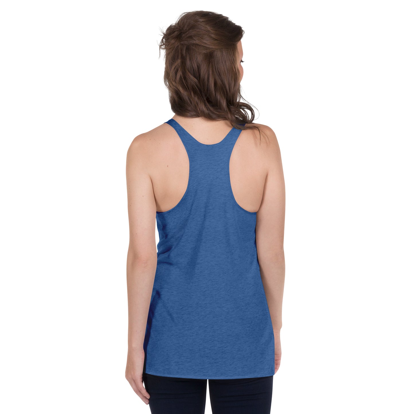 Dog House ROAR- Royal Women's Racerback Tank