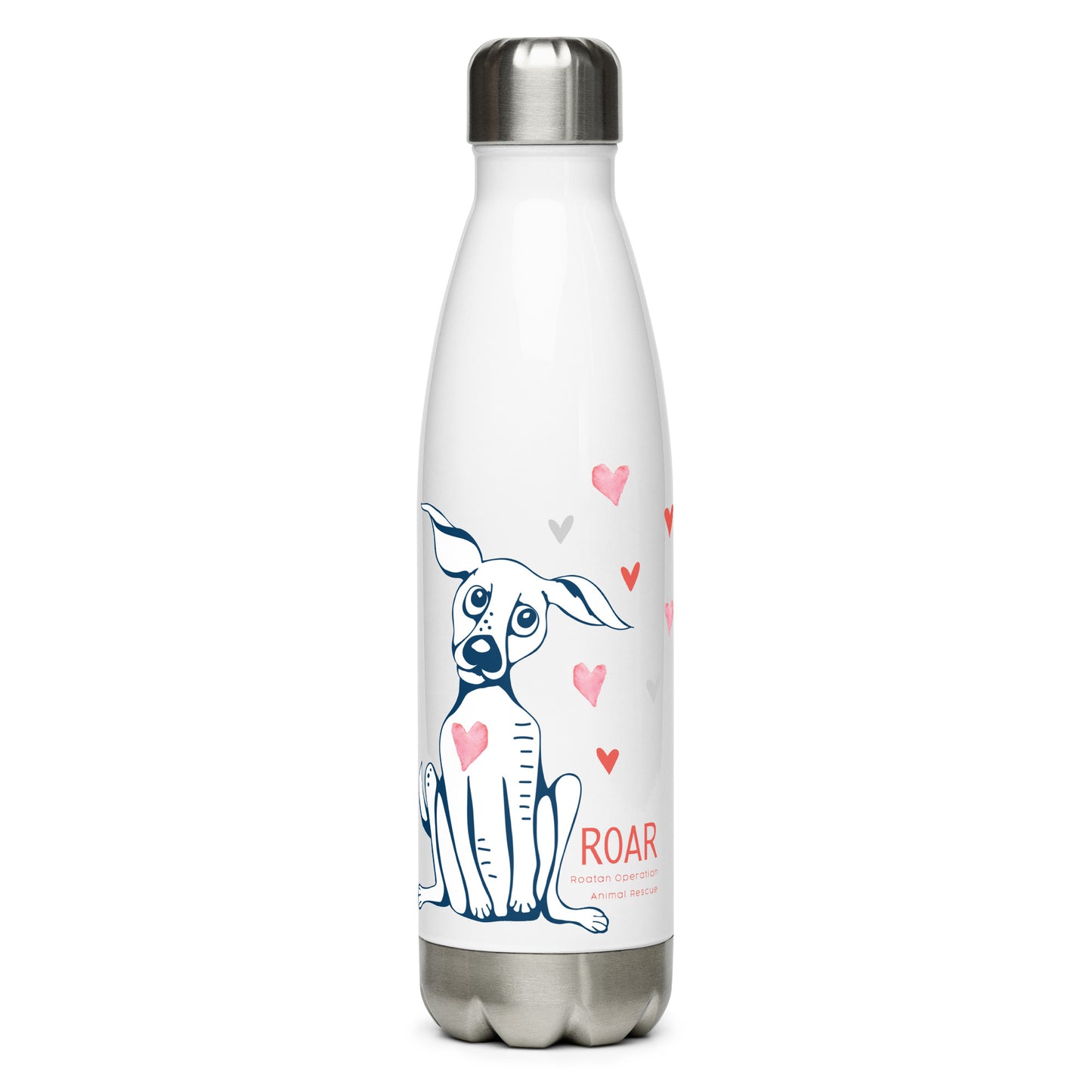Island Dog- Stainless Steel Water Bottle