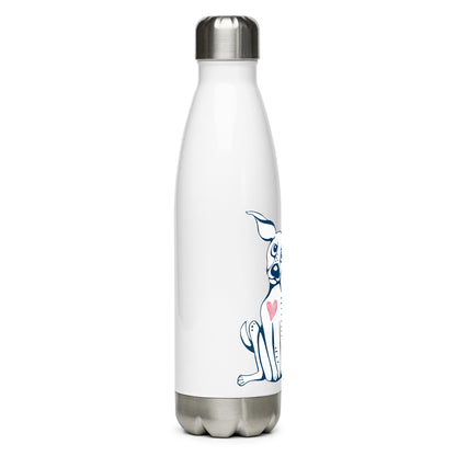 Island Dog- Stainless Steel Water Bottle