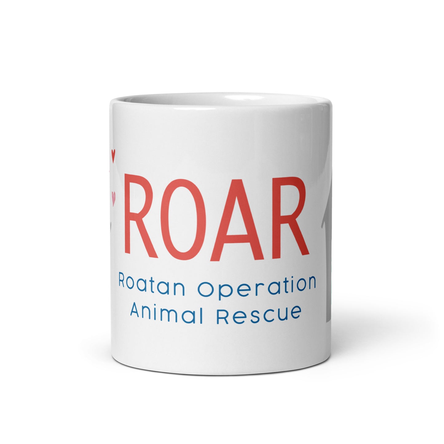 Island Dog ROAR- Glossy Mug